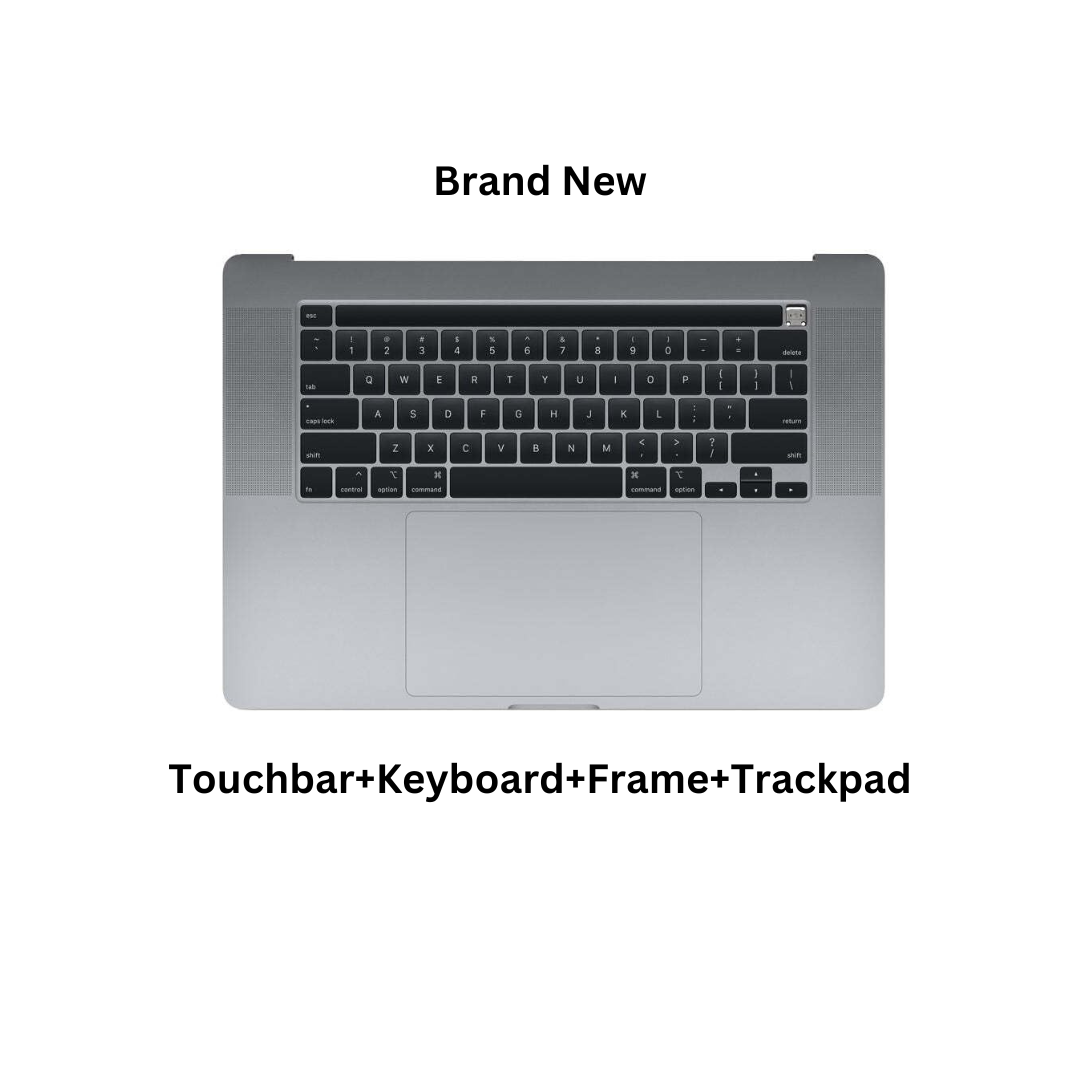 MacBook Pro 16” A2141 (2019) Top Cases with Toucbar Trackpad Keyboard Speakers & Battery MacBook Pro 16” A2141 (2019) Top Cases with Toucbar Trackpad Keyboard Speakers & Battery